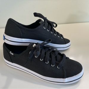 Keds kickstart canvas lace up sneakers.